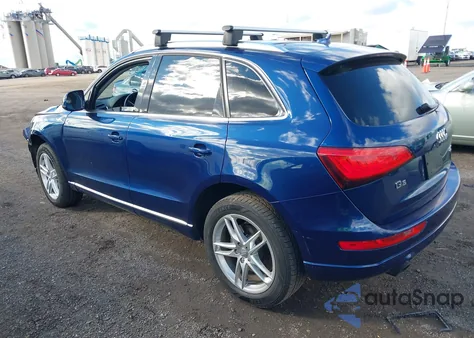 2013 Audi Q5 2.0T Premium from USA, damaged, VIN WA1LFAFP6DA053656